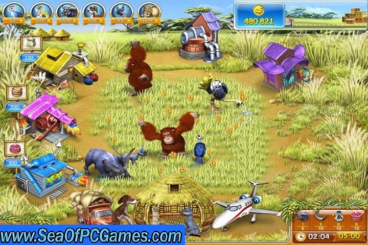 Farm Frenzy 3 Madagascar PC Game Highly Compressed