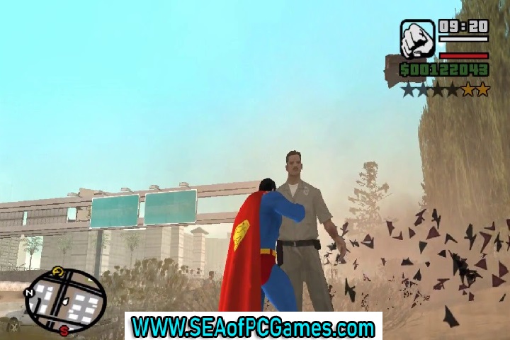 GTA San Andreas Super Man PC Game Free Download