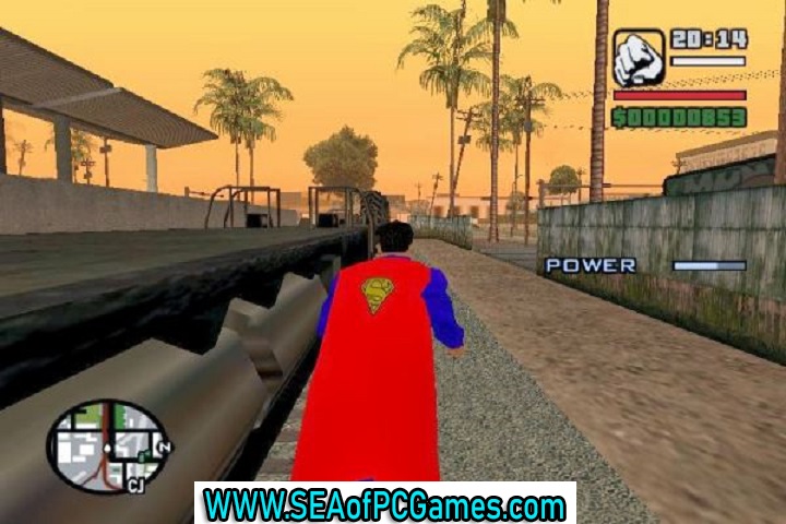 GTA San Andreas Super Man PC Game Full Version