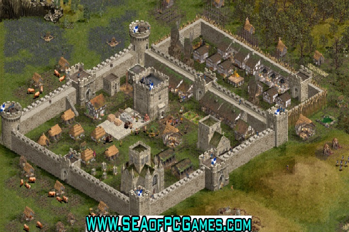 Stronghold 1 PC Game HD Graphics