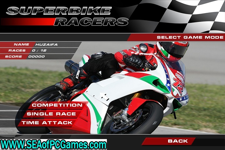 Superbike Racers 1 PC Game With Sound