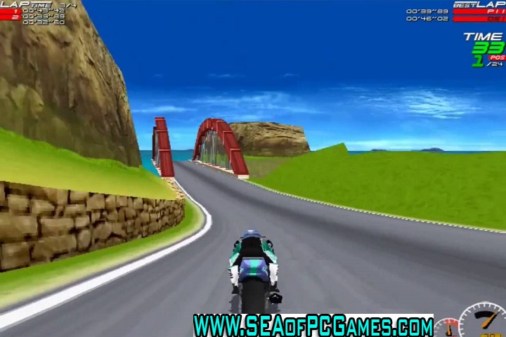 Moto Racer 1 PC Game With Key