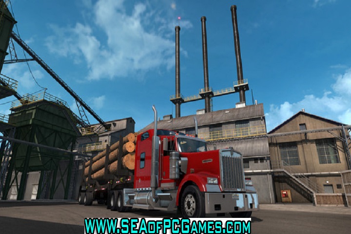 American Truck Simulator Oregon 1 PC Game Highly Compressed