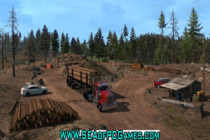 American Truck Simulator Oregon 1 PC Game Full Version