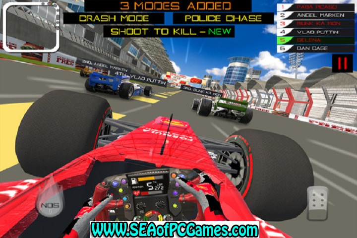 Formula Car Racing Simulator 1 PC Game With Audio