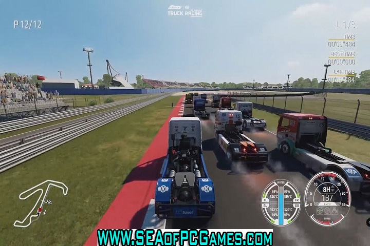FIA European Truck Racing Championship Highly Compressed Game