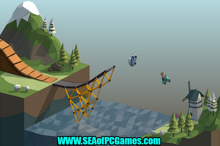 Poly Bridge 1 PC Game Highly Compressed
