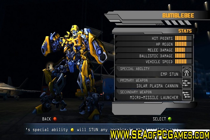 Transformers Revenge of the Fallen 2009 Full Version Game Free For PC