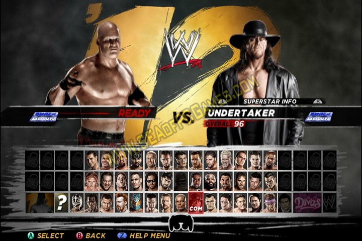 WWE 12 PC Game Full Setup Repack With Crack
