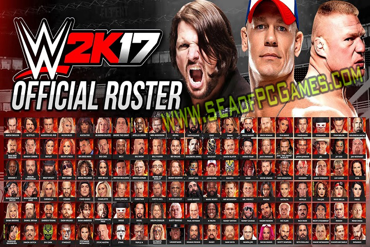 WWE 2K17 Repack Game With Crack