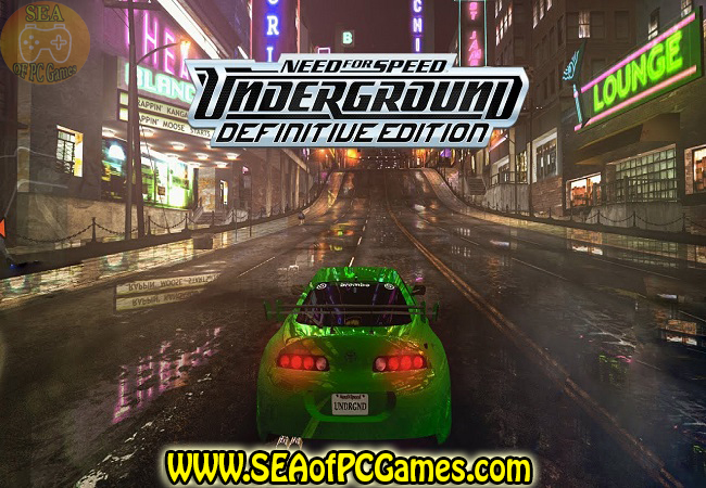 Need For Speed Underground 1 Definitive Edition Pre-Installed Repack PC Game Full Setup