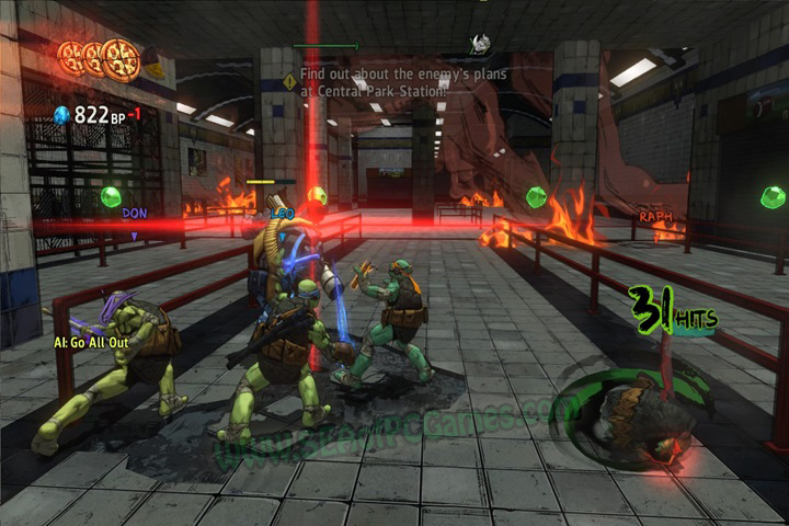 TMNT Mutants in Manhattan 1 Pre-Installed Torrent Game Highly Compressed