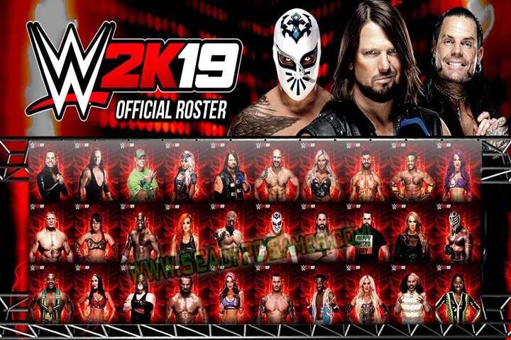 WWE 2K19 Pre-Installed Full Version PC Game 100% Working