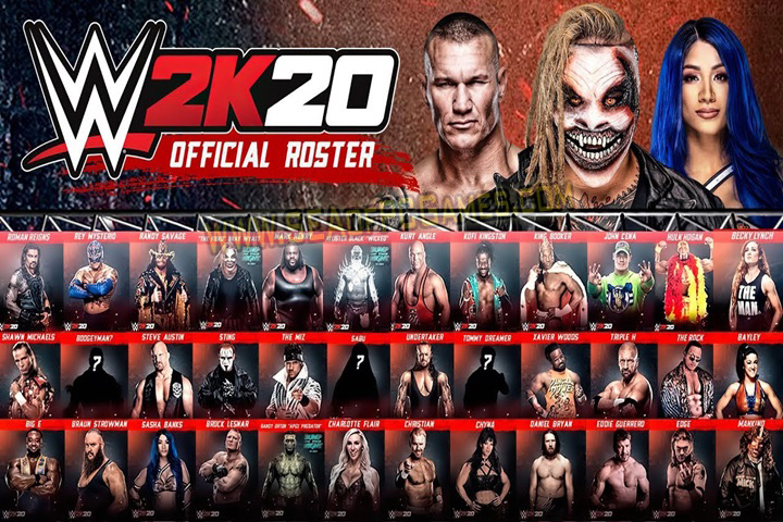 WWE 2K20 Pre-Installed Torrent Game Full Highly Compressed